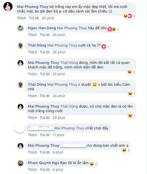 Mai Phuong Thuy tiet lo trang phuc 