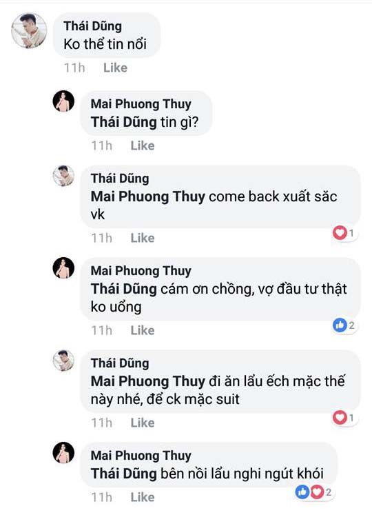 Mai Phuong Thuy bat ngo goi 