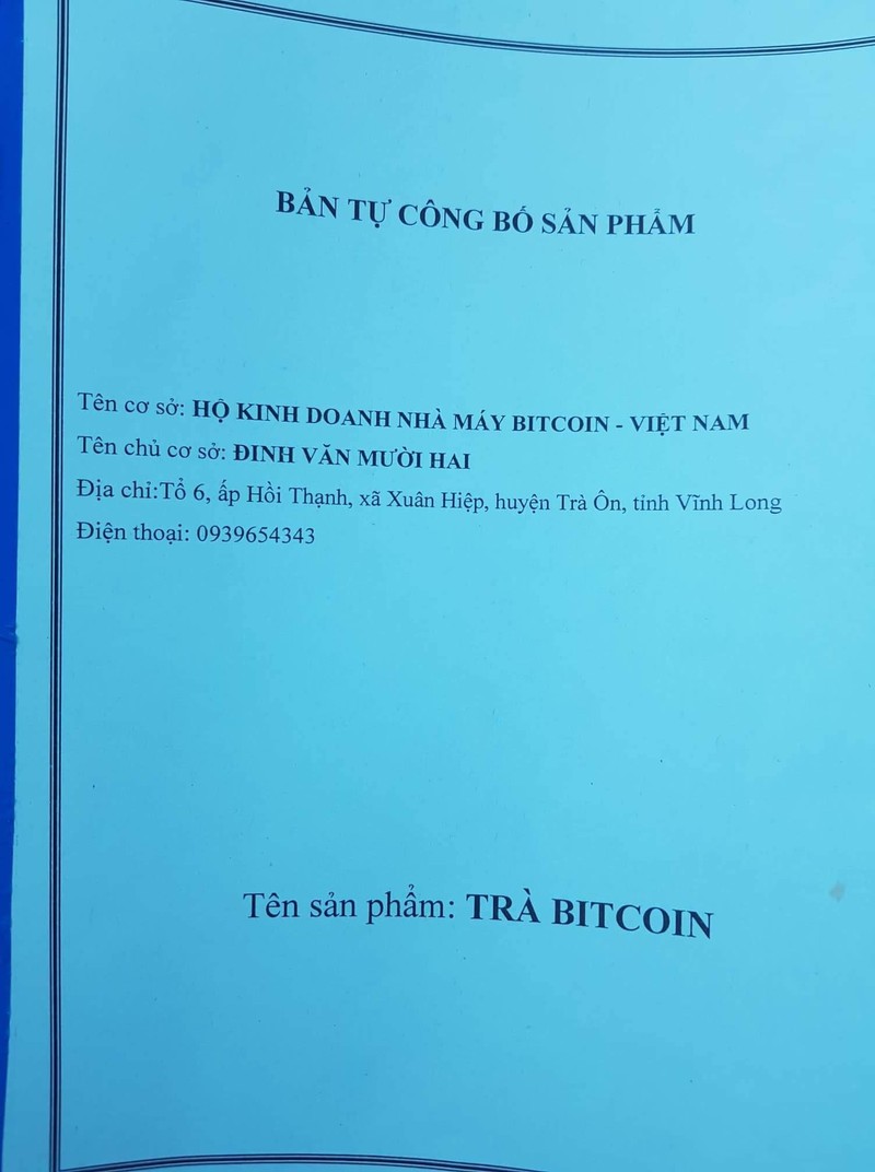 Bitcoin  Detox, Boc tach chat beo “lo” bang chung san pham khong ro nguon goc, sai nang?