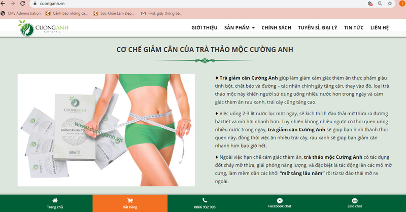 Tra giam can Cuong Anh tung dinh an phat 55 trieu dong vi ly do gi?