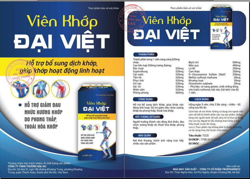 Quang cao Vien khop Dai Viet cua Cty IAC lien tiep bi canh bao?-Hinh-2