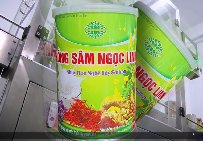 Sua bot Hong sam Ngoc Linh ho bien huong lieu thanh sam quy the nao?