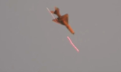 Clip MiG-21 Syria thoat chet trong gang tac