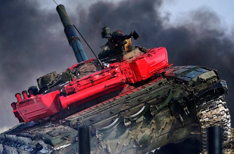 Anh dep xe tang T-72 Nga miet mai luyen tap-Hinh-6