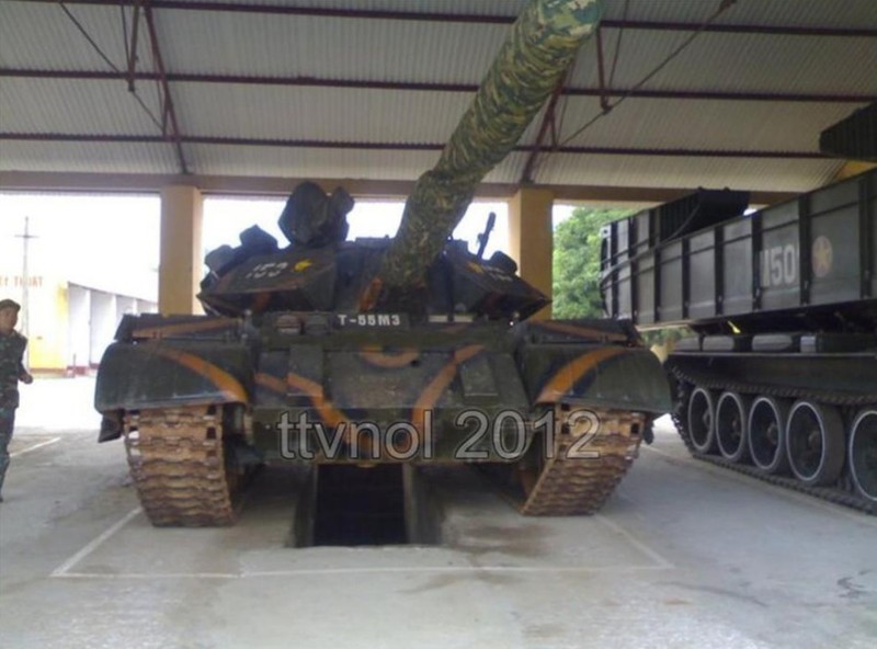 Viet Nam tu nang cap xe tang T-54/55 tung phan?