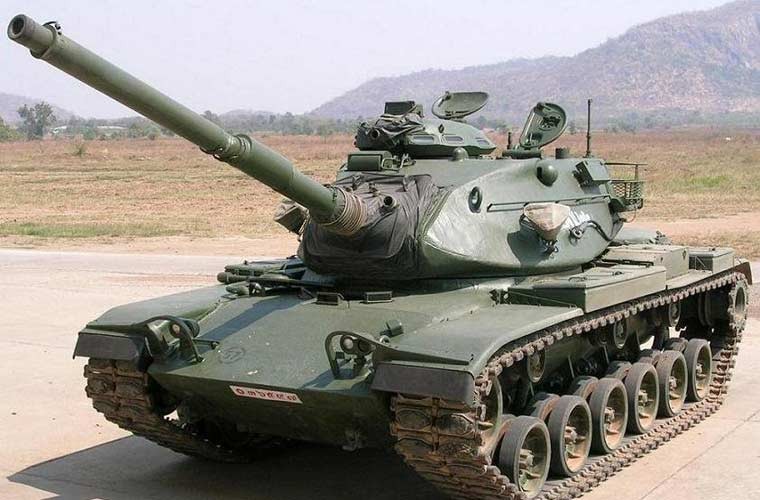 Xe tang M60A3 Thai Lan tung su dung giap go: Chi de 