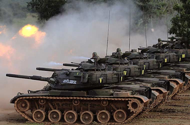 Xe tang M60A3 Thai Lan tung su dung giap go: Chi de 