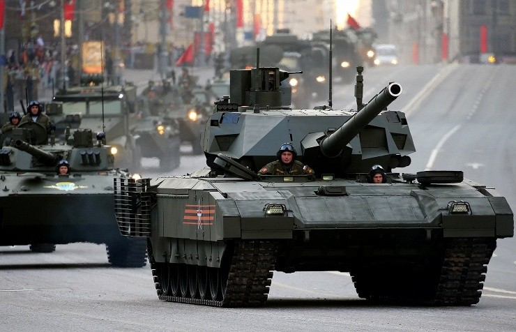 Lo danh sach khach hang muon mua xe tang T-14 Armata