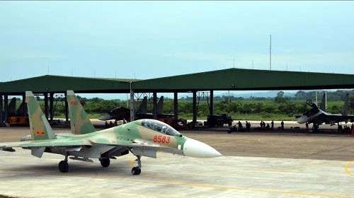 Chien dau co Su-30MK2 Viet Nam dien tap ban, nem bom-Hinh-3