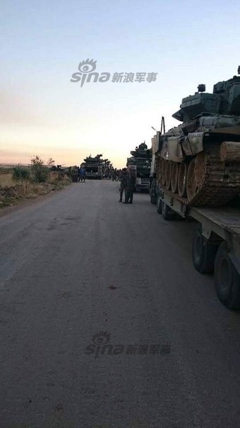 Xe tang T-90A dang hanh quan toi Aleppo chong IS?-Hinh-3