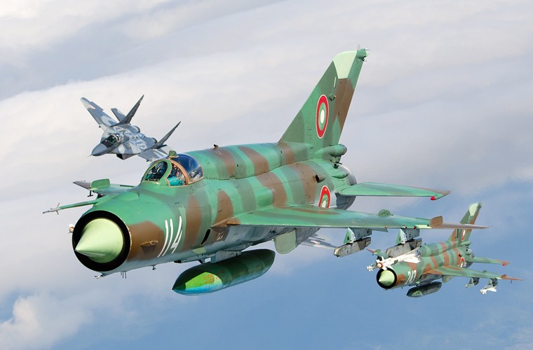 Anh dep tiem kich MiG-21 huyen thoai tap tran