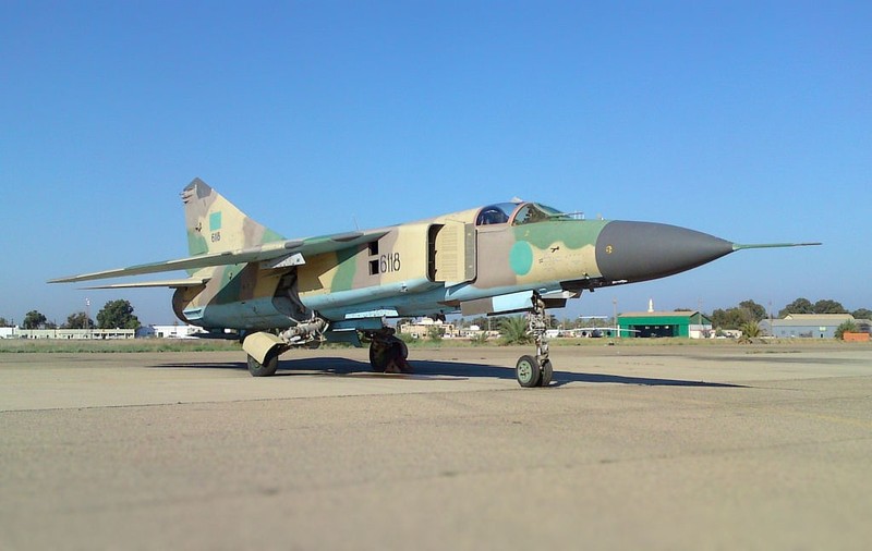 Tiem kich MiG-23 bi phien quan IS ban ha o Libya