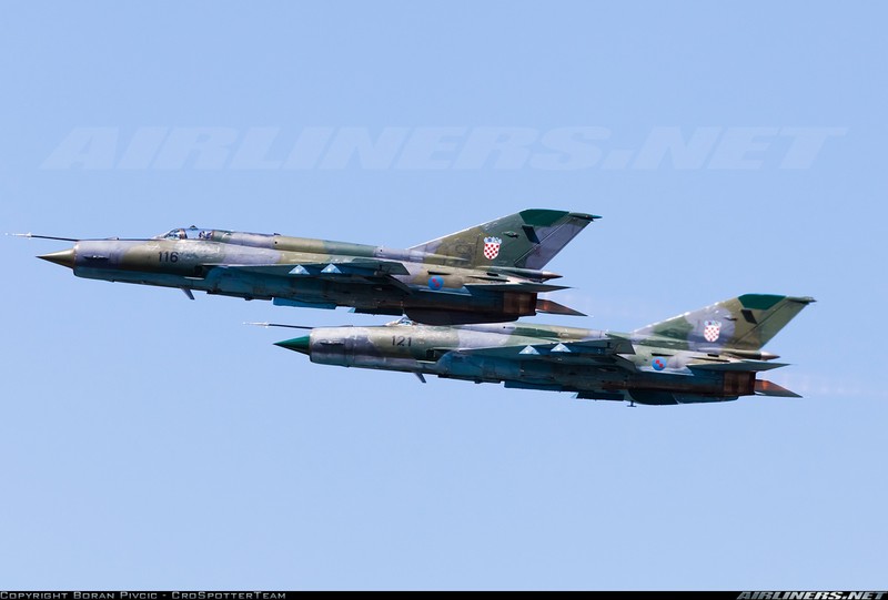Tin soc: Ukraine bi nghi ngo ban MiG-21 rom cho Croatia