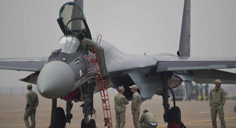 Sieu tiem kich Su-35S gap loi o Syria, Nga xau ho