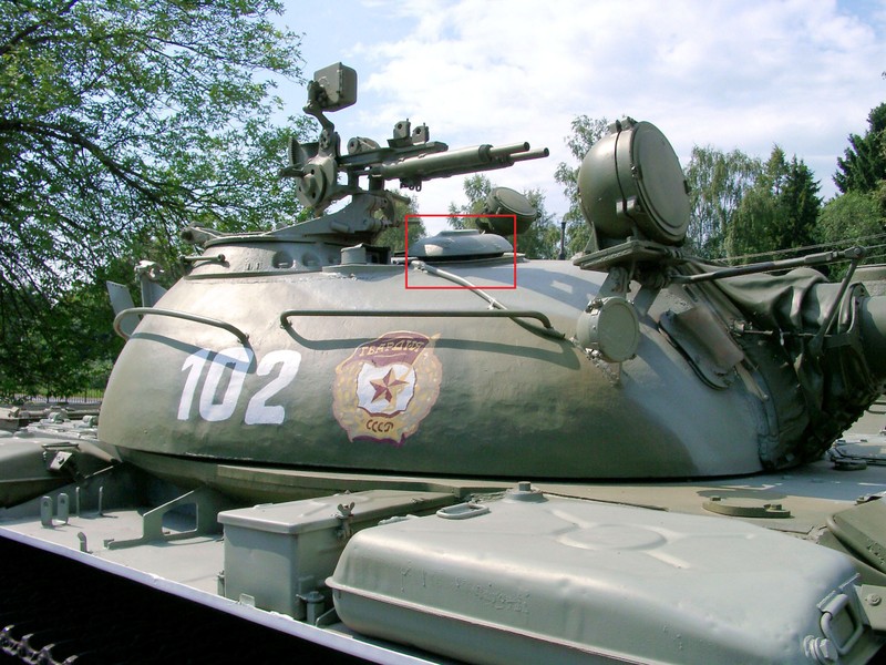 Cach phan biet xe tang T-54 va T-55 cua Viet Nam-Hinh-5