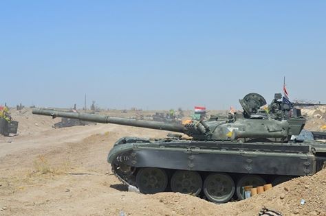 Anh: Iraq voi va tung T-72M1 ra mat tran chong IS