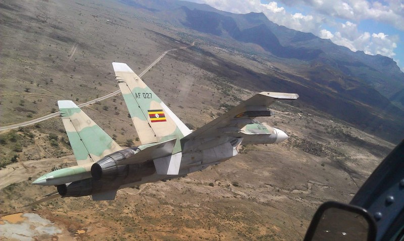 Anh hiem may bay Su-30MK2 hoat dong o Uganda-Hinh-4
