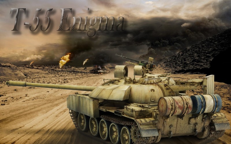 Kham pha goi nang cap xe tang T-55 ky la cua Iraq