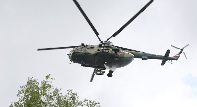 Bat ngo phien ban truc thang Mi-8 bi ban roi o Syria