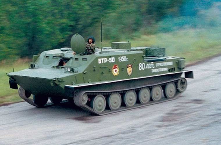 Tham lam: Trung Quoc sao chep xe boc thep BTR-50 co lo