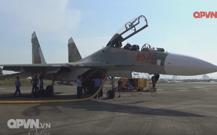 Tuyet voi: Viet Nam tu tang han su dung tiem kich Su-27-Hinh-8