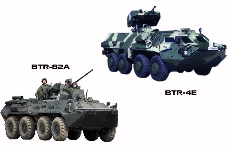 BTR-4E/M Ukraine se “lam co” BTR-82A Nga neu doi dau?-Hinh-13