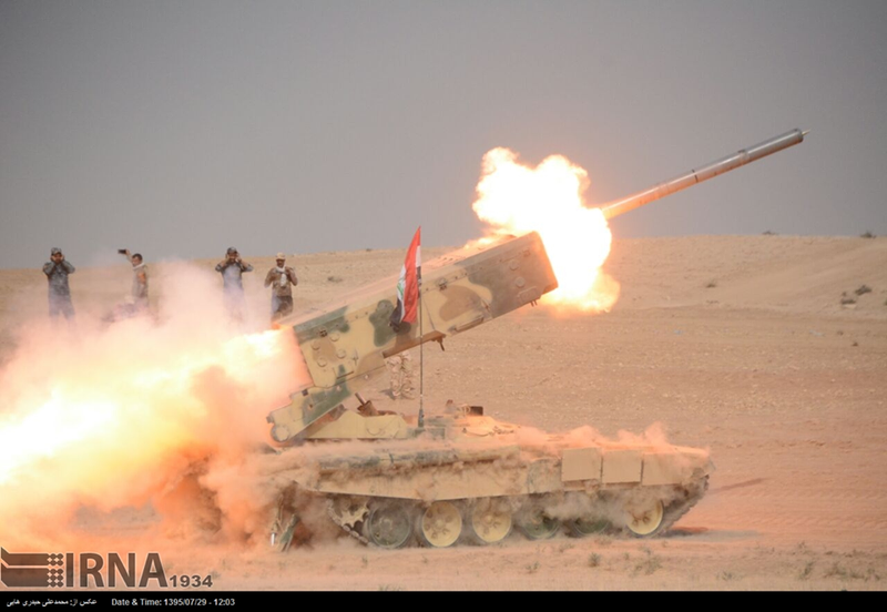 Phao phan luc TOS-1A oanh tac Mosul, quan IS “het duong song”