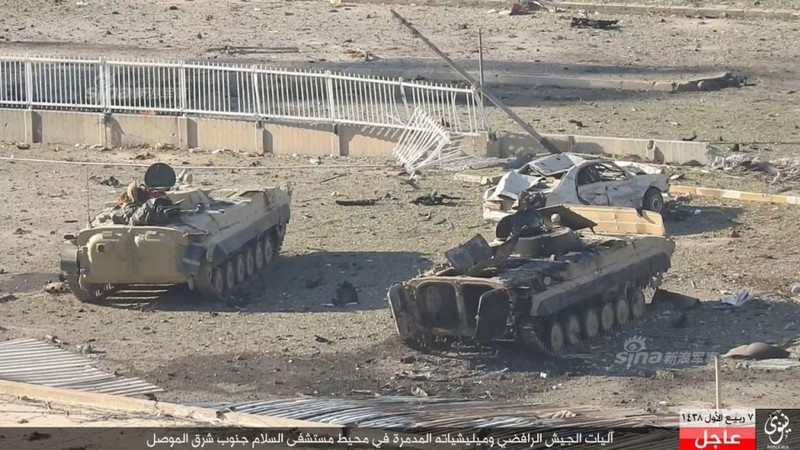 Tham khoc xe tang – thiet giap Quan doi Iraq tai Mosul-Hinh-6