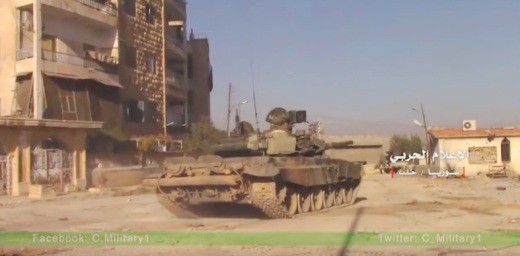 Lai lich mau xe tang T-90 “la” moi xuat hien o Syria-Hinh-4