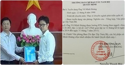 BCD Tay Nam Bo huy quyet dinh bo nhiem ong Vu Minh Hoang
