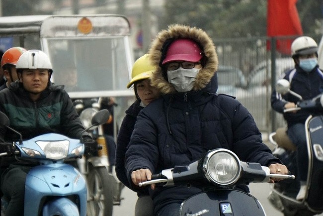 Khong khi lanh tran ve mien Bac va Ha Noi trong dem nay