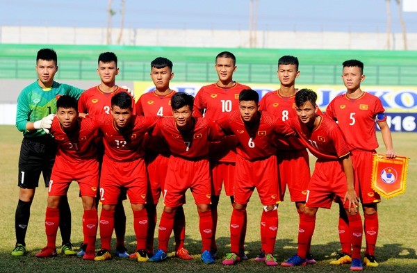 Hoa U16 Myanmar, U16 Viet Nam bi loai khoi giai Dong Nam A
