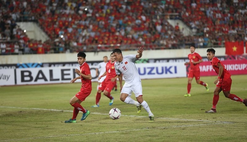 Doi tuyen Viet Nam 3-0 Lao: Chien thang xung dang cho thay tro Park Hang Seo-Hinh-5