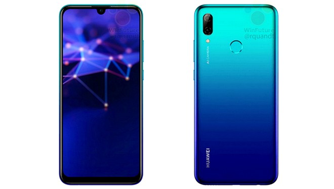 Huawei trinh lang P Smart 2019 gia re, camera sau kep-Hinh-2