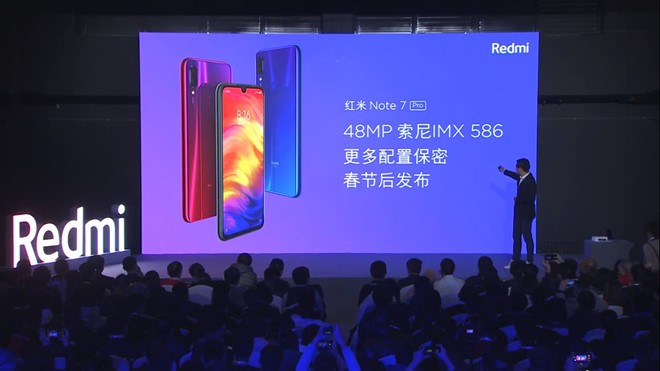 Redmi Note 7 ra mat: Cau hinh sieu 