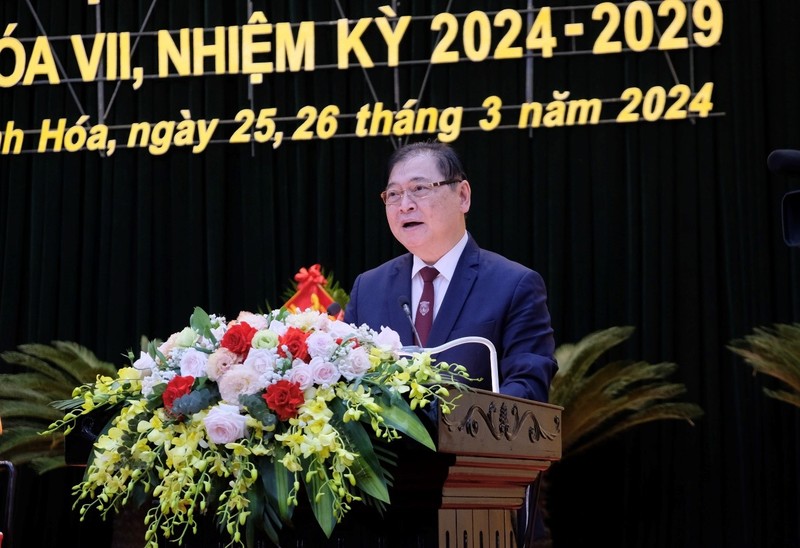 Thanh Hoa: Ong Nguyen Van Phat tai dac cu Chu tich Lien hiep hoi khoa VII-Hinh-3