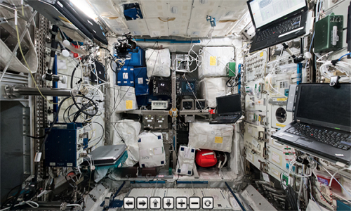 Canh trong tram khong gian quoc te ISS qua anh panorama