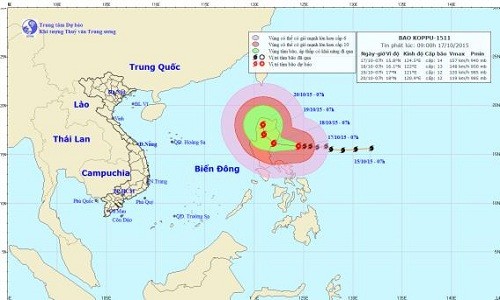 Anh huong hoan luu sieu bao Koppu, bien dong du doi