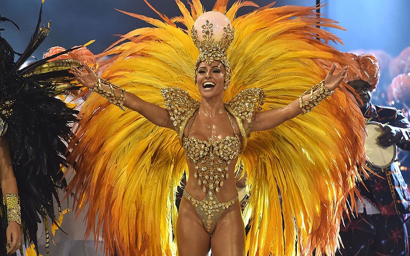 Choang ngop Le hoi Carnival o Brazil