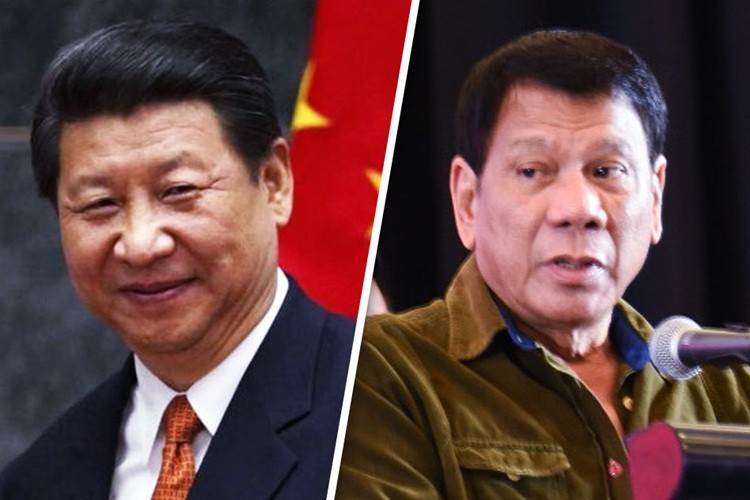 Tong thong Philippines Duterte lam gi trong chuyen tham Trung Quoc?