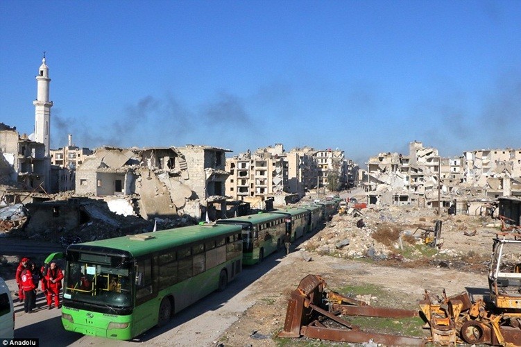 3.000 phien quan da roi Dong Aleppo trong ngay so tan dau tien