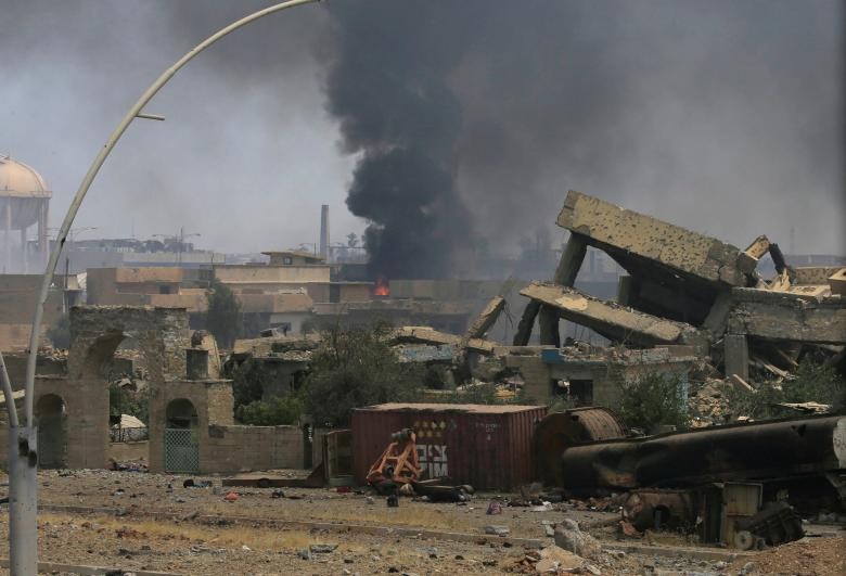 Chum anh luc luong an ninh Iraq tren chien tuyen Tay Mosul-Hinh-6