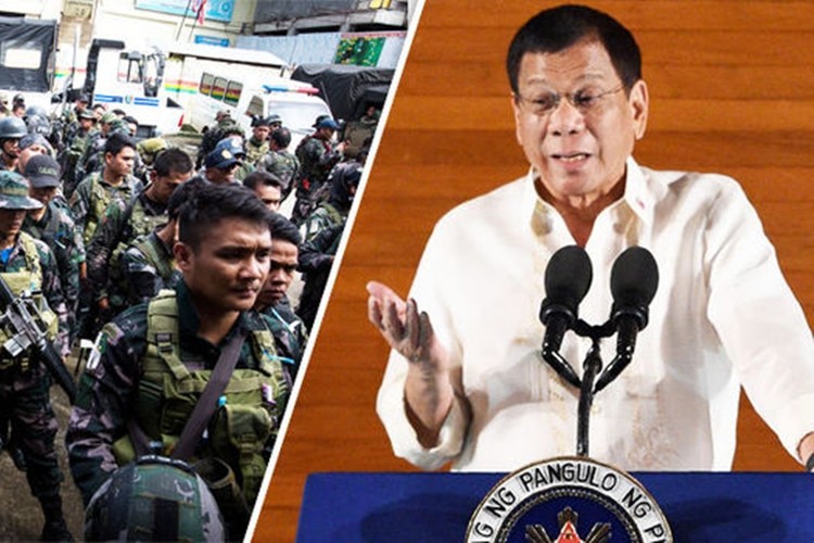 Tong thong Duterte khong he biet chuyen My giup o Marawi