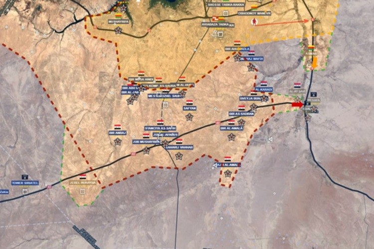 Quan doi Syria giai phong thi tran Rusafa o tay nam Raqqa-Hinh-2