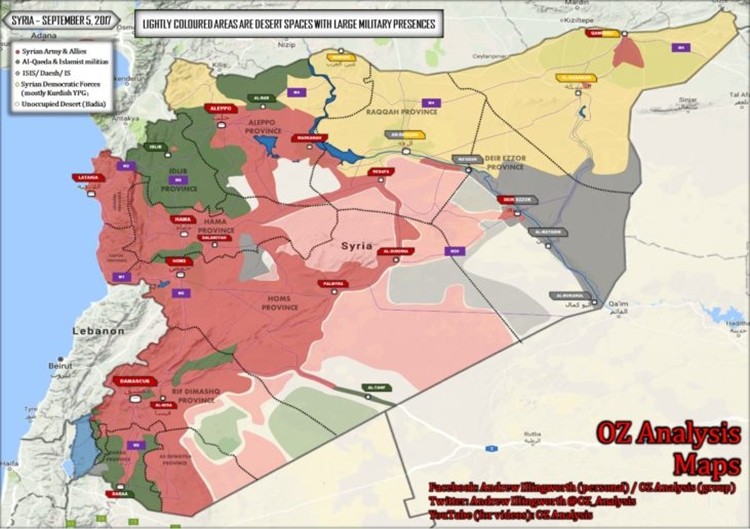 Quan doi Syria lam gi, sau khi giai phong TP Deir Ezzor?