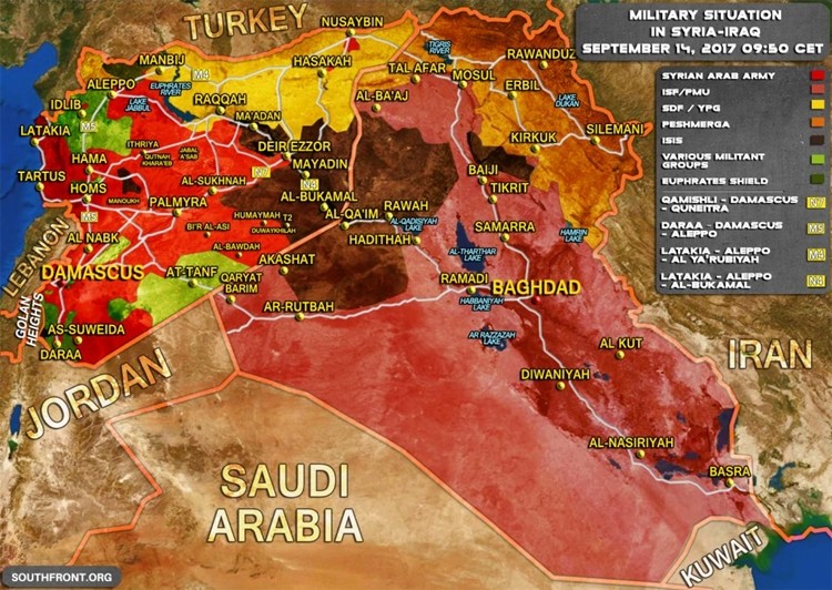 Al-Qaim: Chien truong ac liet sap toi cua Quan doi Iraq