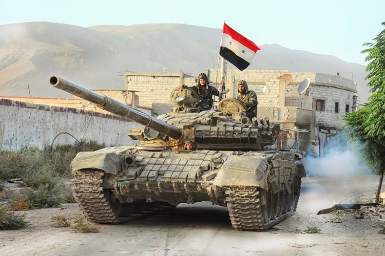 Quan doi Syria nghien nat phien quan IS o tay Deir Ezzor