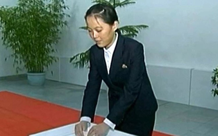 Nhung hinh anh hiem ve co em gai  ong Kim Jong-un-Hinh-7