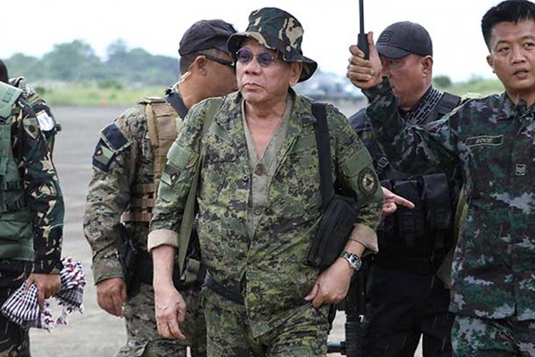 Philippines tuyen bo giai phong thanh pho Marawi