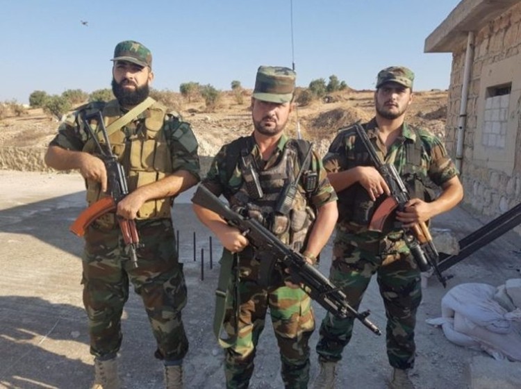 Quan doi Syria giai phong dao Saqr o Dong Deir Ezzor-Hinh-2